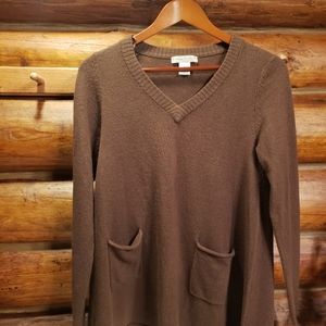💛2/$20💛"Vintage Susie" Sz M brown sweater